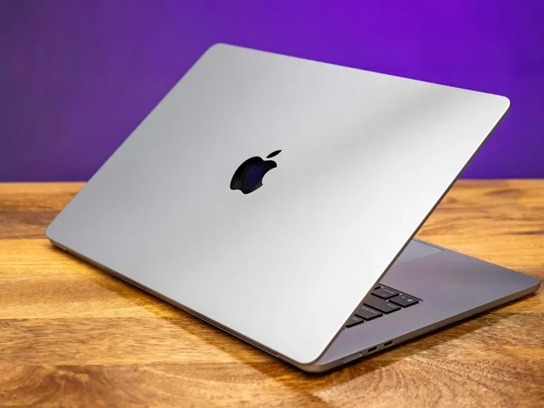 M4 MacBook Air open on a desk