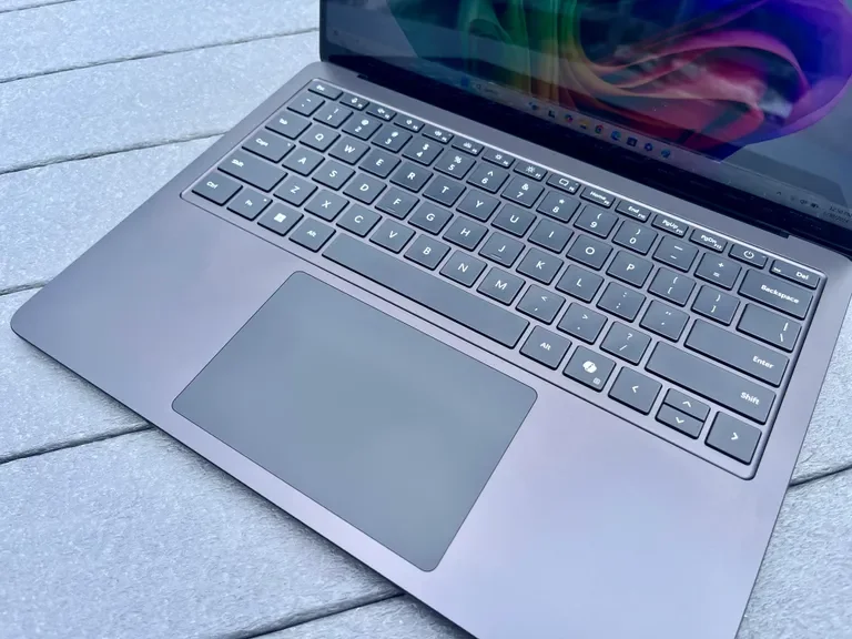 Side profile of the Microsoft Surface Laptop 7