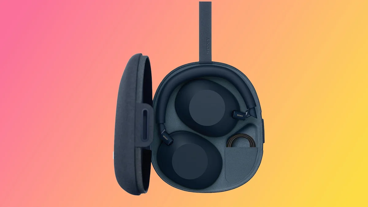 A person enjoying music with the Sony WH-1000XM6 headphones