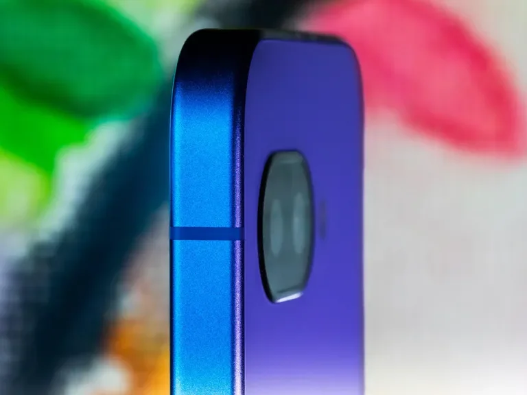 Google Pixel 9A side view showing camera bar