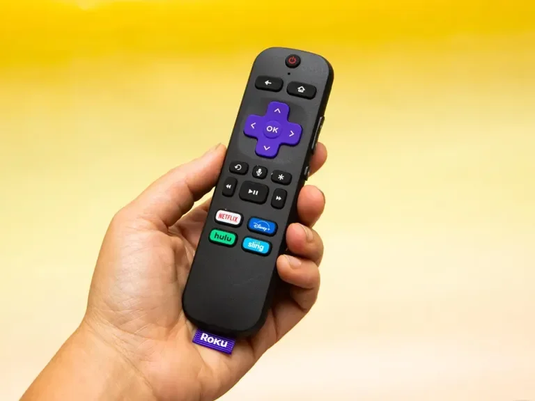 Roku Streambar back view showing ports