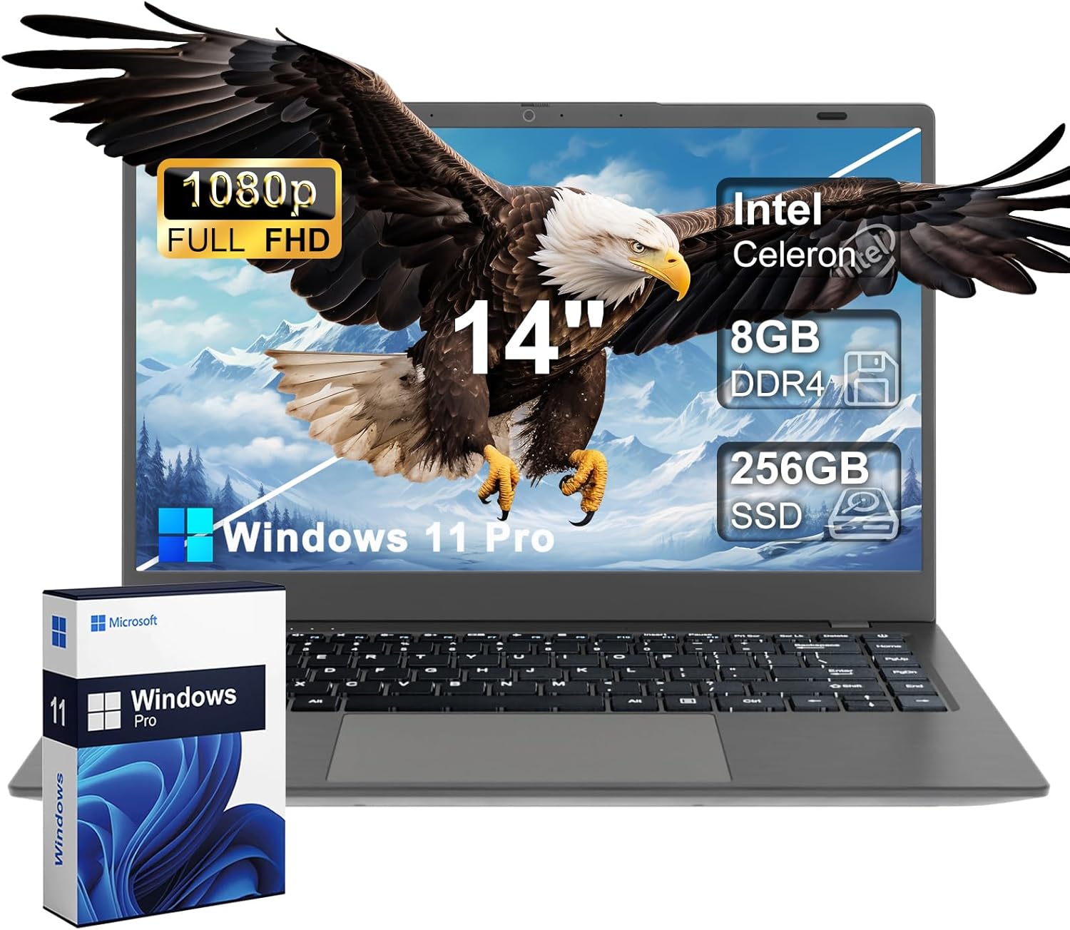 2025 Laptop Computer 14 Inch FHD