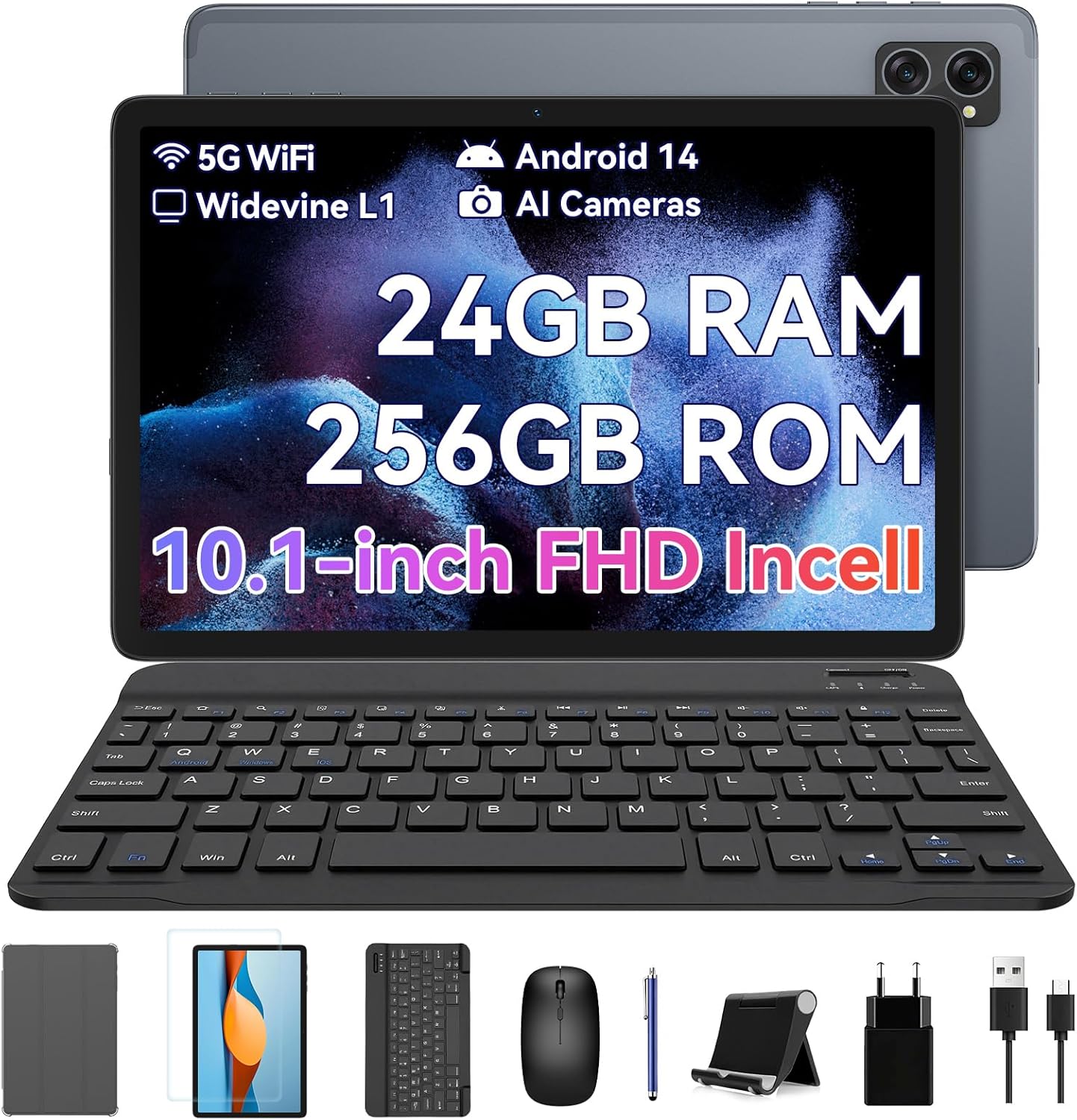BESTTAB 2025 Android 14 Tablet
