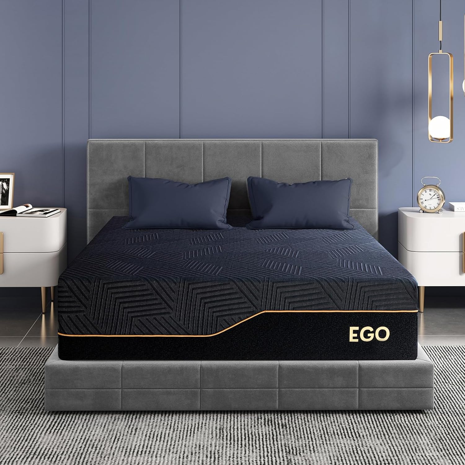 ZINUS 8 Inch Green Tea Cooling Gel Memory Foam Mattress
