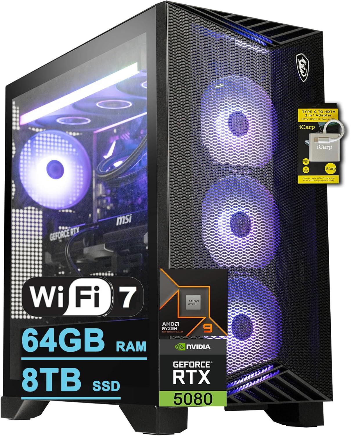 MSI Aegis ZS2 Gaming Desktop